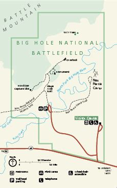 Big Hole National Battlefield Official Map - Big Hole National ...