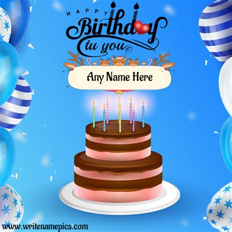 Happy Birthday Wishes Images With Name Editing - Infoupdate.org