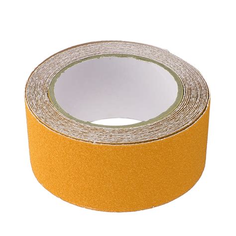 Yellow Anti-Slip Non-Slip Safety Tape High Traction Indoor Outdoor 50mmx5m | Walmart Canada