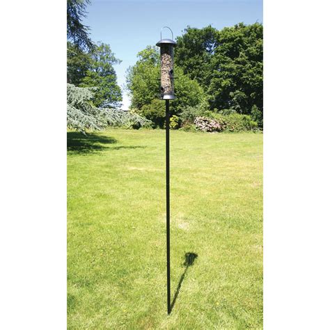 C J Bird Feeder Garden Pole | eBay