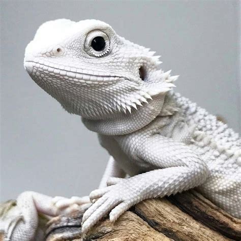 white bearded dragon!! I want one!!! #beardeddragonpet | Bearded dragon cute, Cute reptiles ...