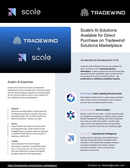 Scale AI Resources for the Public Sector | Carahsoft