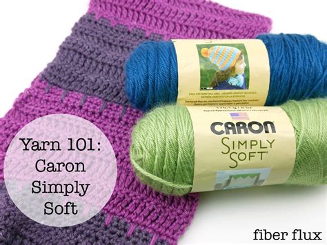 Fiber Flux: Yarn 101: Caron Simply Soft