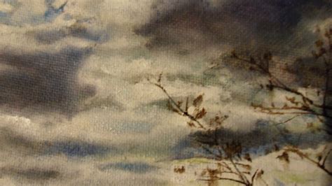 Daily Painting - Stormy Sky