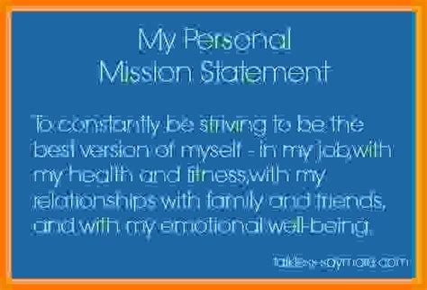 Personal Mission Statement Examples - AdamtinHuynh