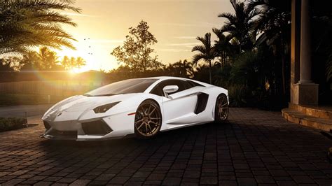 White Lamborghini UHD 4K Wallpaper | Pixelz