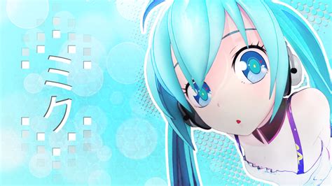 Hatsune Miku Wallpaper Cute - WallpaperSafari