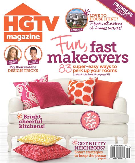 Debut issue of HGTV Magazine gets second print run - Design Houston