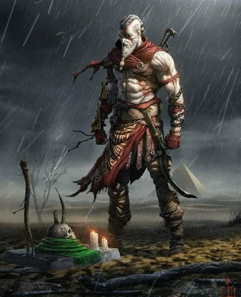 Kratos God Of War, Rpg Character, Character Portraits, Fantasy ...