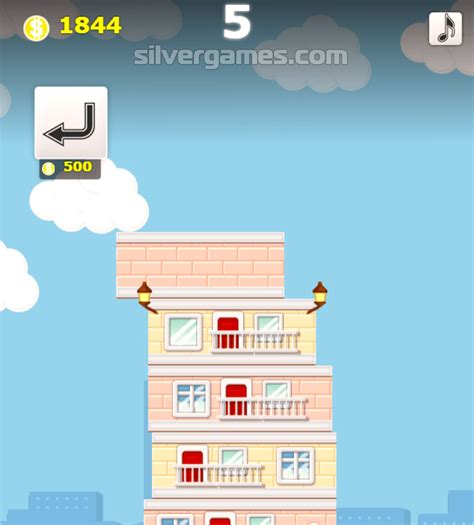 Tower Building - Play Online on SilverGames 🕹️