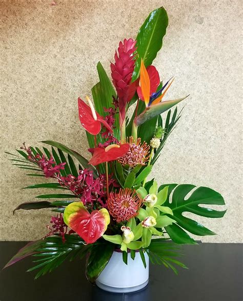 Tropical Flowers Used In Arrangements