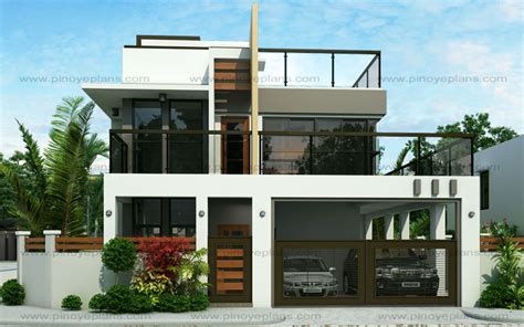 Ester - Four Bedroom Two Story Modern House Design | Pinoy ePlans