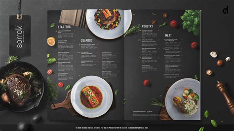 Restaurant Menu Design (3) | Images :: Behance