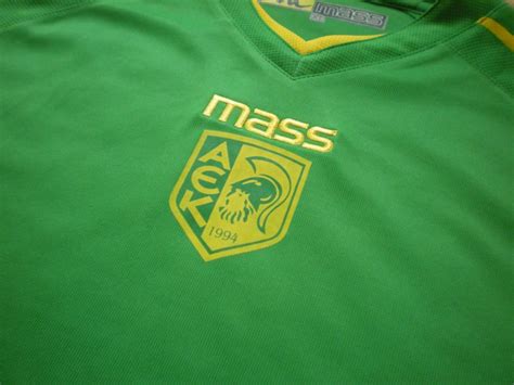 AEK Larnaca Home football shirt 2008 - 2009.