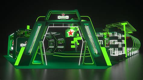 Heineken beer design on Behance