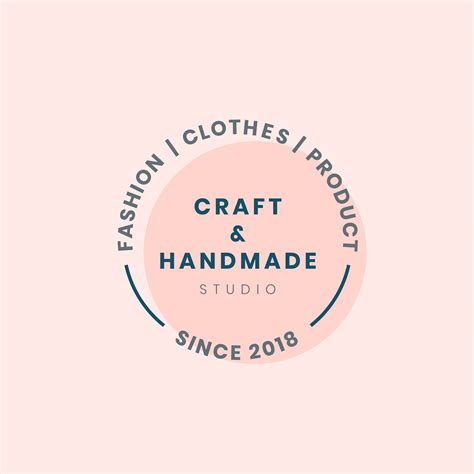 Handmade crafts logo badge design - Download Free Vectors, Clipart ...