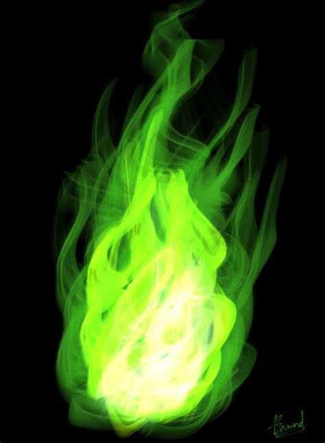 Green Flame by BannedForever on DeviantArt