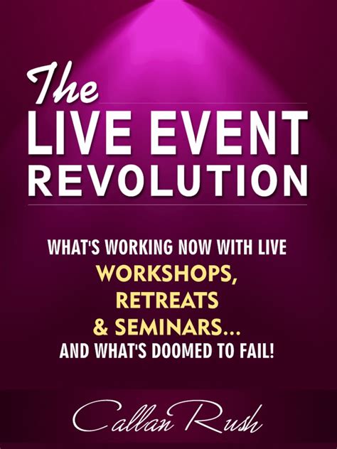 Live Event Revolution | PDF | Mentorship | Wealth