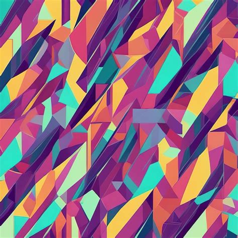 Premium Photo | Colorful minimalist geometric pattern wallpaper