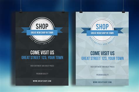 Shop Flyer PSD Template ~ Flyer Templates on Creative Market