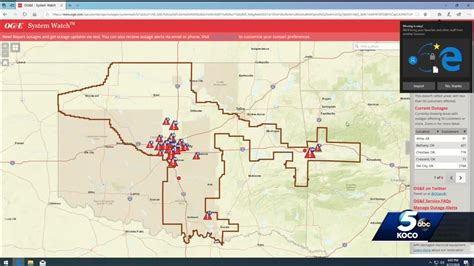 Og And E Power Outage Map - United States Map