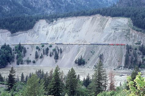 Railpictures.ca - sdfourty Photo: “ The Scar “ Fanning in the Fraser ...