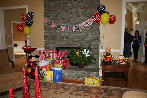 Mickey Mouse Birthday Party