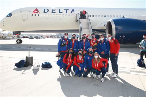 US Olympic team heads to Beijing for 2022 Games