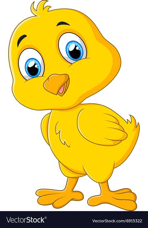 illustration of Cute chicken cartoon. Download a Free Preview or High ...