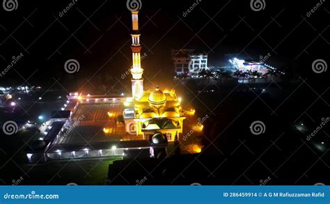 Mosque Night View Architectural Beauty Stock Footage - Video of dome, architecture: 286459914