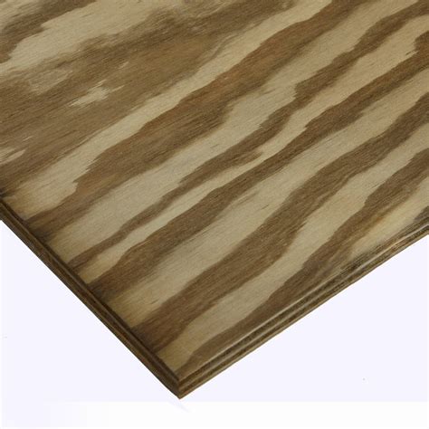 Severe Weather Pine Pressure Treated Plywood 23/32 CAT PS1-09 (Common ...