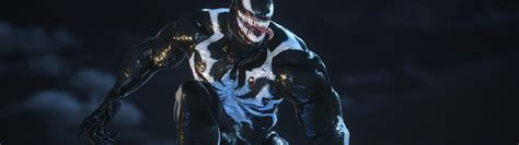 3840x1080 Resolution Venom HD Marvel's Spider Man 2 PS5 3840x1080 Resolution Wallpaper ...