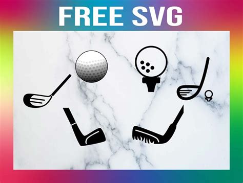 6 Free Golf Ball SVG Designs