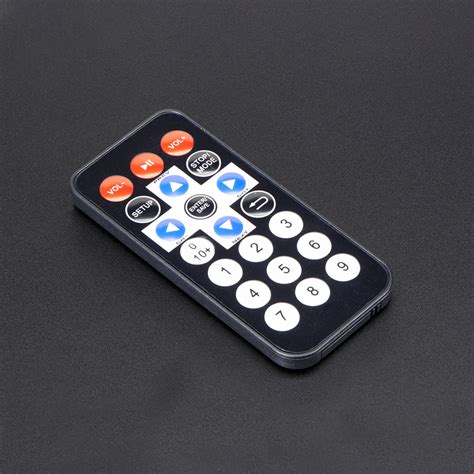 HX1838 IR Remote Control Module Black - Digitalelectronics