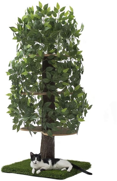 Cat Tree With Leaves | Cat Trees That Aren't Ugly and Look Great in Your Home | POPSUGAR Pets ...