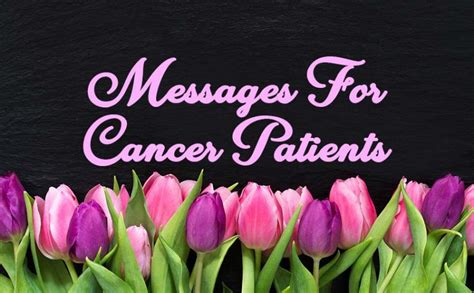 Well Wishes For Cancer Patients