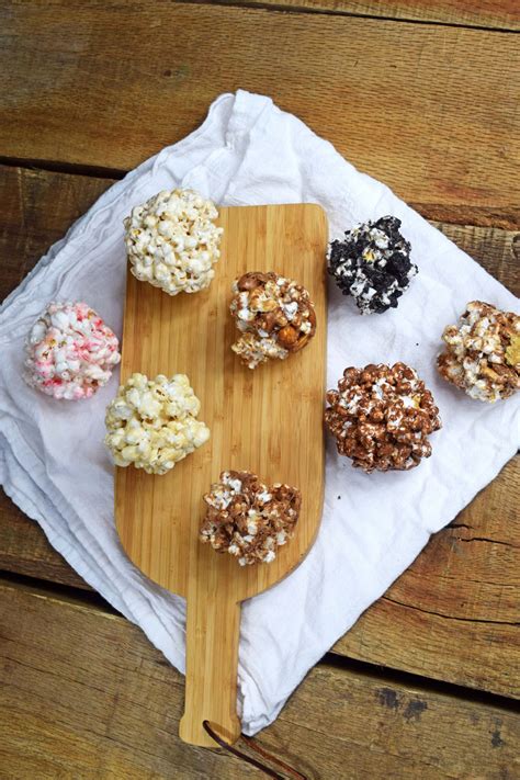 Festive Popcorn Balls - 8 Different Flavors!