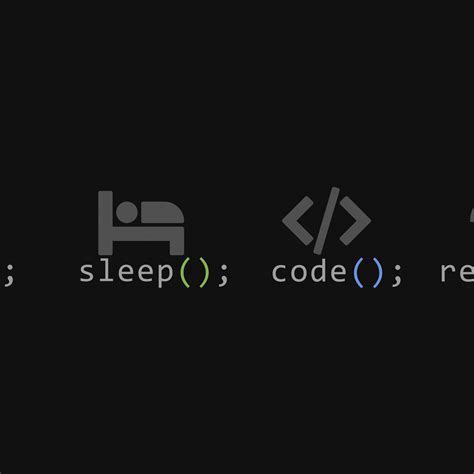 Eat Sleep Code Repeat Wallpaper in 4K