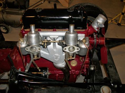 1952 MG TD: Engine