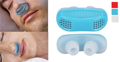 Mini ASD Anti-Snoring Sleep Apnea Nasal Device and Case - 3 Colors