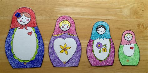 Kathy's Art Project Ideas: Russian Matryoshka Art Lesson