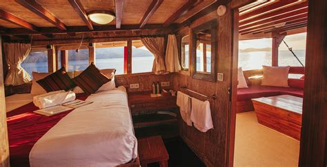 Phinisi Boat Interior Photos - Seven Seas Liveaboard Dive Boat