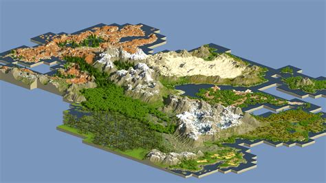 WorldPainter Minecraft Xbox | How do you get those really nice 3D renders of your maps? Those ...