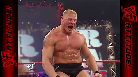 Brock Lesnar's WWF Debut | WWF RAW (2002) - YouTube