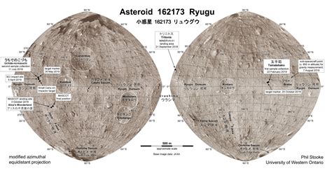 Ryugu surface map | The Planetary Society