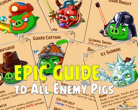 Angry Birds Epic Guide | Complete Breakdown of All Enemy Pigs & Bosses - AngryBirdsNest.com ...