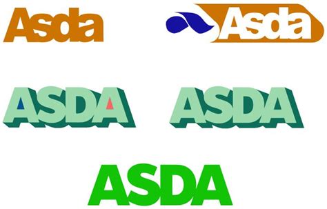 Asda, Branding, Evolution