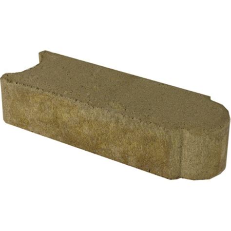 Edgestone 11.75 in. x 4 in. x 3 in. Tan Concrete Edger-14200520 - The Home Depot