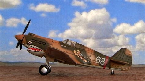 Panzer Sloped Armor: Curtiss P40-B Warhawk Flying Tigers