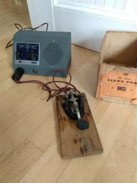 SIGNA-TONE MORSE CODE Audio Oscillator w/ Speed-X keyer $159.00 - PicClick